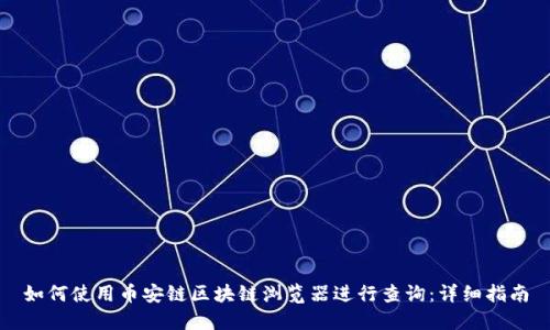 如何使用币安链区块链浏览器进行查询：详细指南
