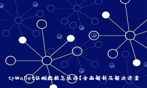 tpWallet误删数据怎么办？全面解析及解决方案